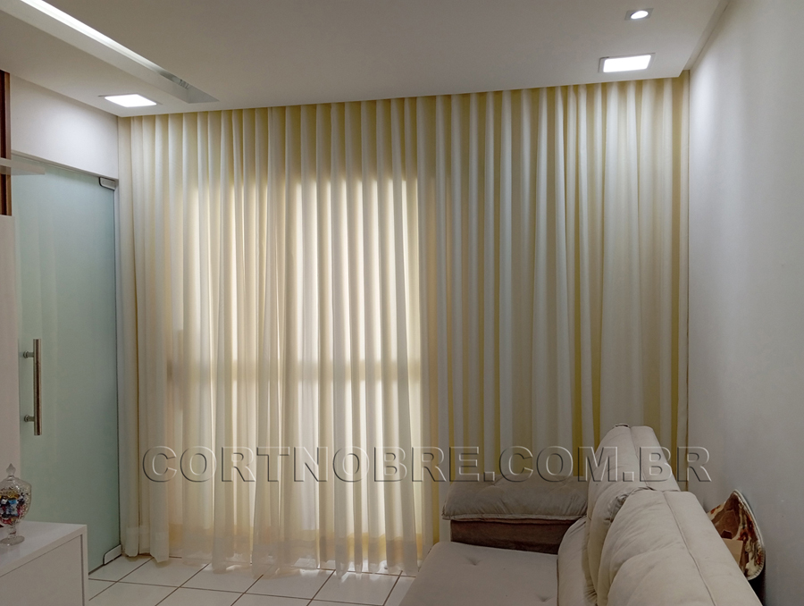 cortina em tecido malibu- Anapolis